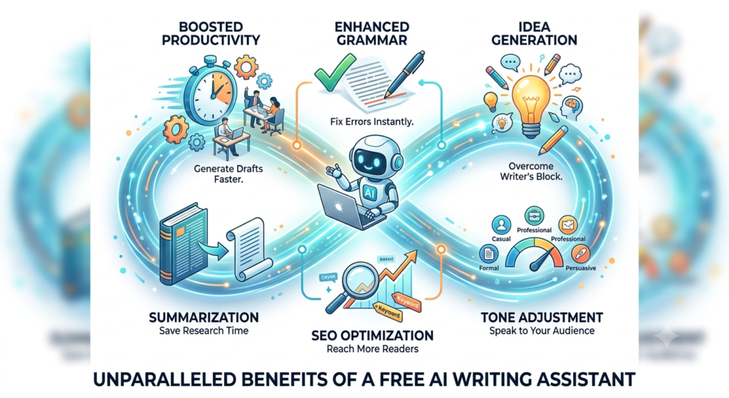 Benefits of Using a Free AI Writing Assistant