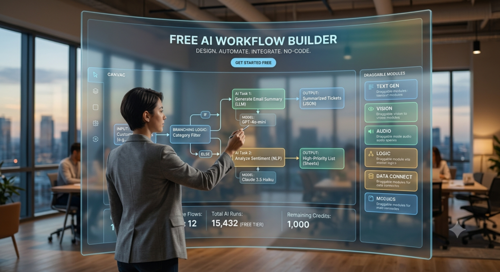 What Is a Free AI Workflow Builder?