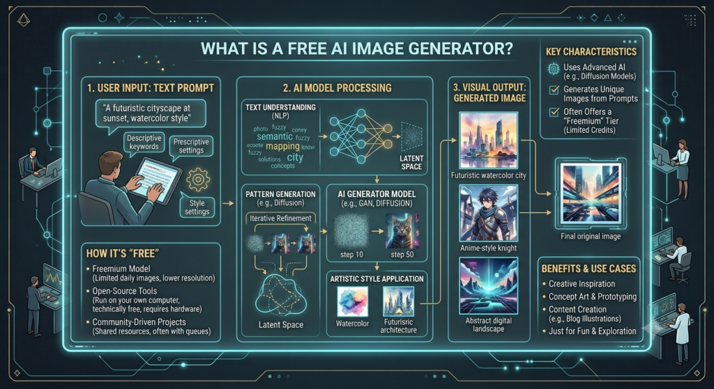 What Is a Free AI Image Generator?