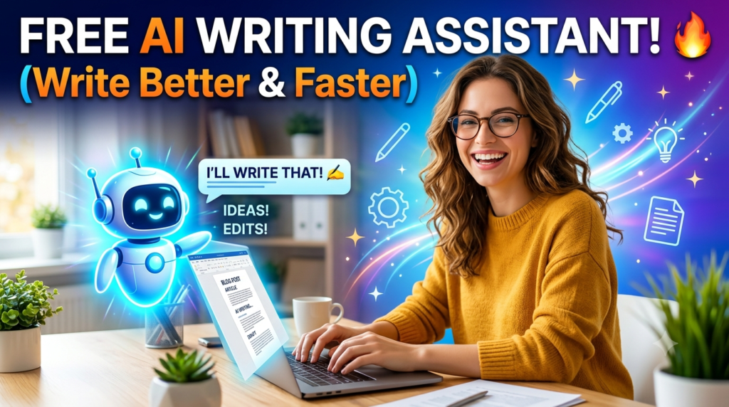 AI writing assistant free