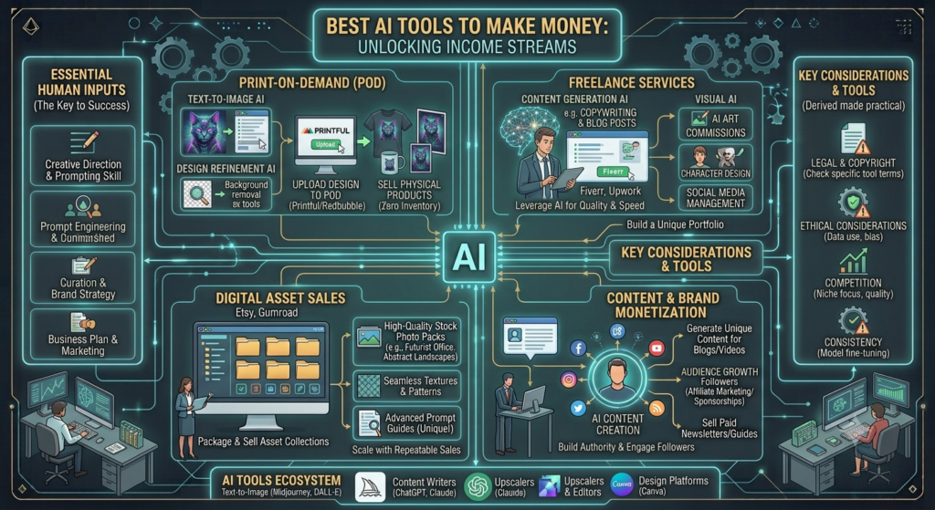 Best AI Tools to Make Money